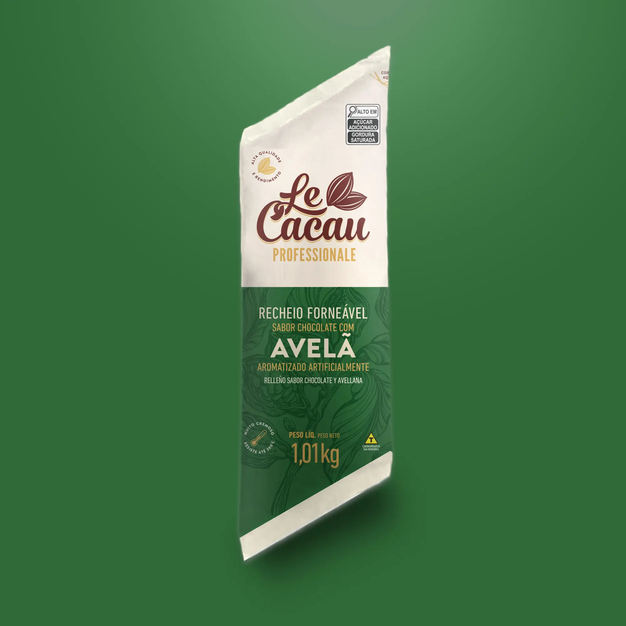 Coberturas Recheios Forneáveis Sabor Avelã | Produtos | Le Cacau